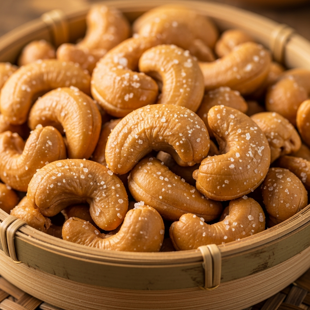 Hạt điều rang muối truyền thống giòn rụm